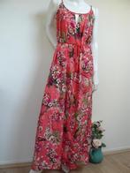 NIZA Maxi jurk roze maat 38 zga NIEUW bloemen uiltjes rozen, Maat 38/40 (M), Ophalen of Verzenden, Zo goed als nieuw, Niza