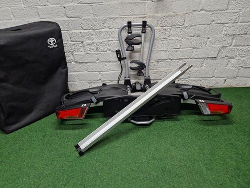 ZGAN Thule EasyFold fietsendrager + Oprijgoot + Opbergtas, Auto diversen, Fietsendragers, Zo goed als nieuw, Trekhaakdrager, 2 fietsen