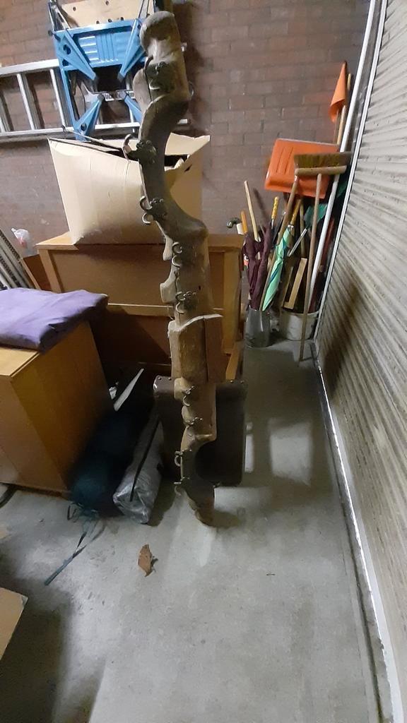 Ossenjuk Kapstok - Uniek Decoratief Stuk, Antiek en Kunst, Kunst | Beelden en Houtsnijwerken, Ophalen