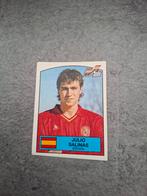 Panini sticker Euro 88 Duitsland. Julio Salinas Spanje., Verzenden, Zo goed als nieuw, Sticker