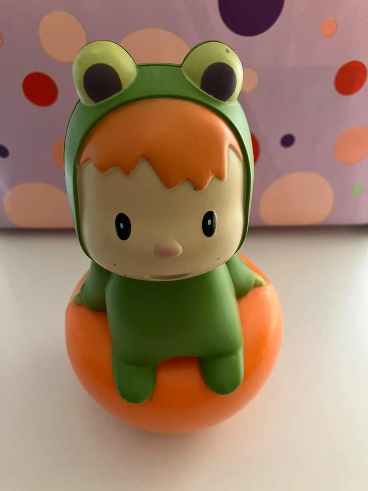 Tuimelaar Smoby Cotoons oranje groen, Kinderen en Baby's, Speelgoed | Babyspeelgoed, Gebruikt, Overige typen, Met geluid, Ophalen of Verzenden