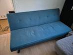 Slaapbank, Huis en Inrichting, Slaapkamer | Slaapbanken, Ophalen, Blauw, 190 cm of minder, Zo goed als nieuw