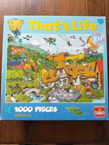 That's Life puzzel buitenleven ( 1000 stukjes ) beschikbaar voor biedingen