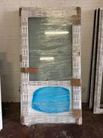 Achterdeur | wit | nieuw | kunststof | 110cm b x 205cm h, Kunststof, Deurkozijn, Nieuw, 150 tot 225 cm