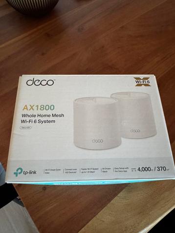 Tp link deco ax1800 x20 2-pack beschikbaar voor biedingen