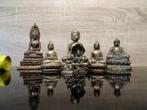 Bronzen en messing Boeddha beeldjes, Gebruikt, ., Ophalen of Verzenden, .