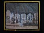 BREDA originele ets Een ander gezigt uit Valkenberg, 1732., Antiek en Kunst, Kunst | Etsen en Gravures, Ophalen of Verzenden