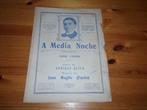 A media noche - juan maglio, Gebruikt, Ophalen of Verzenden, Artiest of Componist, Piano