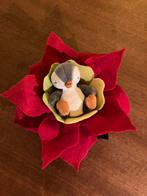 Kerst ster vilt antroposofisch jaartafel kersttijd wolvilt, Ophalen of Verzenden, Zo goed als nieuw, Overige typen