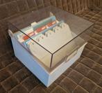 Kaartenbak, 2 sets indexkaarten A t/m Z, 259 kaarten., Ophalen of Verzenden, Gebruikt