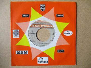 s2645 elton john - sad songs say so much beschikbaar voor biedingen