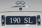 Kentekenplaathouders van RVS voor o.a. Mercedes 190 SL W121, Auto-onderdelen, Mercedes-Benz, Verzenden