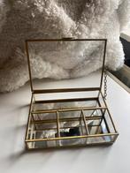 Sieradendoosje H&M home, Sieraden, Tassen en Uiterlijk, Beautycases, Overige kleuren, Verzenden, Hardcase, Zo goed als nieuw