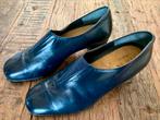 Dames instapper Peron, Ophalen of Verzenden, Zo goed als nieuw, Blauw, Instappers