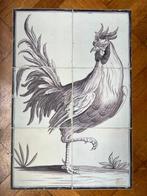 Tegeltableau van een Haan – 6 wandkunstkaarten (21 x 21cm), Info@olphy.nl, Ophalen of Verzenden, Nvt, Nieuw