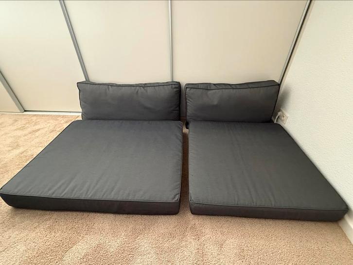 Grijze B7 club collection kussens voor lounge set, Tuin en Terras, Tuinsets en Loungesets, Gebruikt, Overige materialen, 3 zitplaatsen