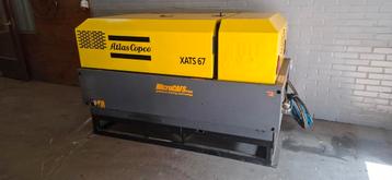 Atlas copco xats 67 bj.2011. Met nakoeler. LEES ADVERTENTIE  beschikbaar voor biedingen