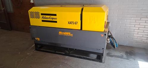 Atlas copco xats 67 bj.2011. Met nakoeler. LEES ADVERTENTIE, Zakelijke goederen, Machines en Bouw | Pompen en Compressoren, Ophalen