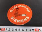 sticker ik zuig schoon met siemens strip stofzuiger, Ophalen, Zo goed als nieuw, Bedrijf of Vereniging