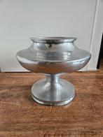 Aluminium Vaas / Bloempot, Overige materialen, Gebruikt, Overige kleuren, Ophalen of Verzenden