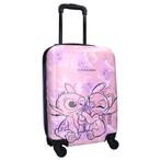 Stitch en Angel Trolley Koffer ABS - Gratis Verzending, Sieraden, Tassen en Uiterlijk, Koffers, Uitschuifbare handgreep, Hard kunststof