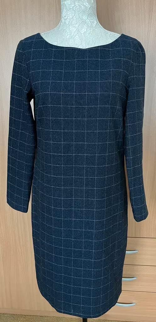 Cavallaro Napoli blauwe jurk maat M, Kleding | Dames, Jurken, Zo goed als nieuw, Maat 38/40 (M), Blauw, Boven de knie, Ophalen of Verzenden