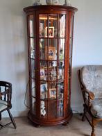 vitrinekast wegens over compleet, Ophalen, Glas, 50 tot 100 cm, 150 tot 200 cm