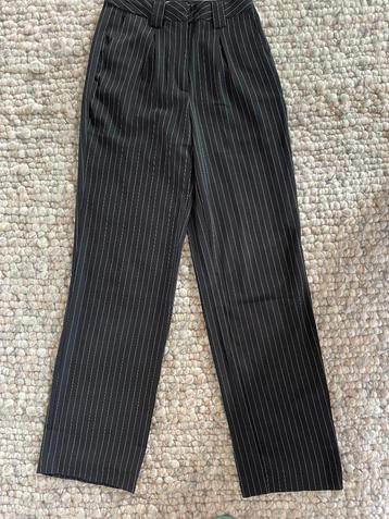 NA-KD / NAKD wijde broek met zwart met streep mt 34 beschikbaar voor biedingen