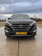 Hyundai Tucson 1.6 T-gdi 2WD 2016 Zwart, Auto's, Hyundai, Voorwielaandrijving, 4 cilinders, USB, Zwart