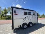 Nieuw in Nederland 3paards met LIVING, Ophalen, Nieuw, Aluminium, 3-paards trailer