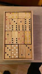 Houten domino, Ophalen of Verzenden, Zo goed als nieuw