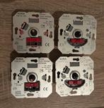 Gira dimmers druk/wissel 40-400/600W 4 stuks, Ophalen, Gebruikt, Overige typen