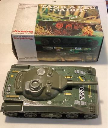 Vintage blikken Joustra Tank A Feu Cadet #710 OVP ,France beschikbaar voor biedingen