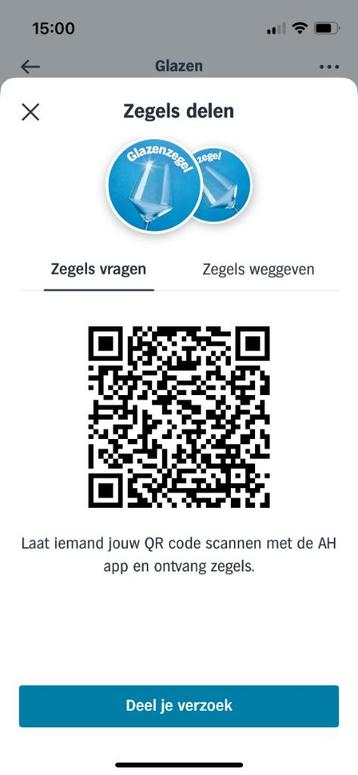GEZOCHT glaszegels van A.H. GRATIS beschikbaar voor biedingen