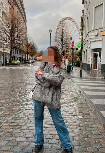 Vintage bontjas  beschikbaar voor biedingen