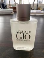 Giorgio Armani Acqua di Gio Homme after shave lotion 100 ml, Ophalen of Verzenden, Zo goed als nieuw