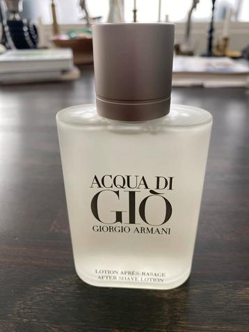 Giorgio Armani Acqua di Gio Homme after shave lotion 100 ml beschikbaar voor biedingen