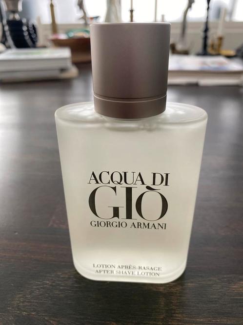 Giorgio Armani Acqua di Gio Homme after shave lotion 100 ml, Sieraden, Tassen en Uiterlijk, Uiterlijk | Parfum, Zo goed als nieuw