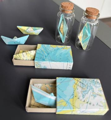 Geluksbootjes origami goed doel sponsoring zeilen beschikbaar voor biedingen