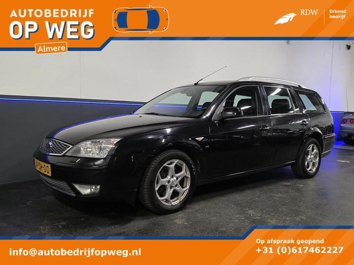 Ford Mondeo Wagon 2.5 V6 Ghia Executive | Automaat Trekhaak, Auto's, Ford, Bedrijf, Te koop, Mondeo, ABS, Airbags, Airconditioning