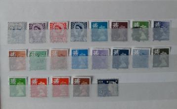 21 Oude Klassieke Postzegels Wales Nr. 1 Gestempeld beschikbaar voor biedingen