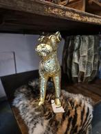 Goudkleurig Decoratief hond terriër 38x30 cm, Huis en Inrichting, Woonaccessoires | Overige, Onbekend, Nieuw, Ophalen of Verzenden