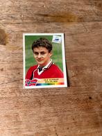 Panini WK 98 Solksjaer, Ophalen of Verzenden, Zo goed als nieuw, Sticker