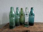 Mooie oude knikker flessen/ kogel flessen, Antiek en Kunst, Antiek | Glas en Kristal, Ophalen of Verzenden