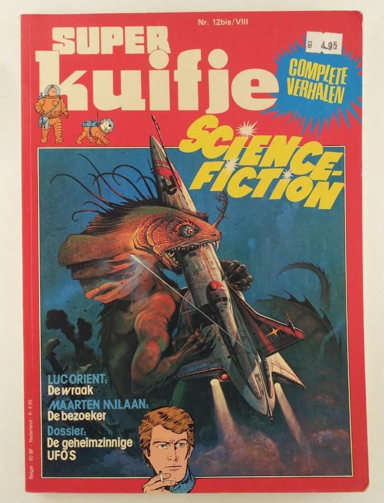 Super Kuifje - Sciens-fiction / Nr. 12bis/VIII, Eén stripboek, Verzenden, Gelezen