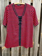 Witteveen tshirt streep donkerblauw rood maat 42, Blauw, Maat 42/44 (L), Ophalen of Verzenden, Zo goed als nieuw