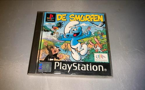 De Smurfen ps1, Spelcomputers en Games, Games | Sony PlayStation 1, Zo goed als nieuw, Avontuur en Actie, 1 speler, Vanaf 3 jaar