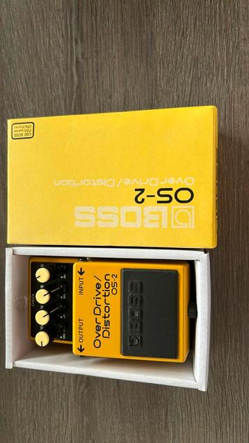 Boss Overdrive / Distortion OS-2 met doosje beschikbaar voor biedingen