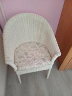 Rieten stoel, Huis en Inrichting, Fauteuils, Ophalen, Gebruikt, Minder dan 75 cm