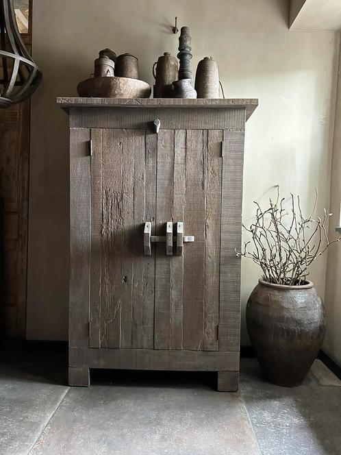 Meidenkast, kast Driftwood 2-deurs, Huis en Inrichting, Kasten | Overige, Nieuw, Ophalen of Verzenden